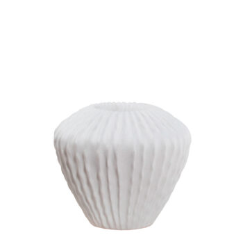Pot Low Kaktia sandy white