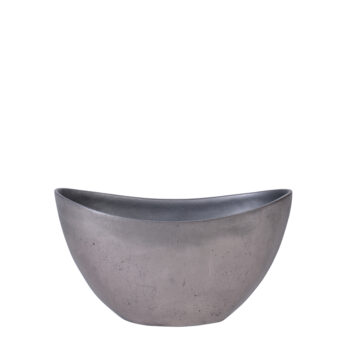 Pot Naya shiny silver H 21cm