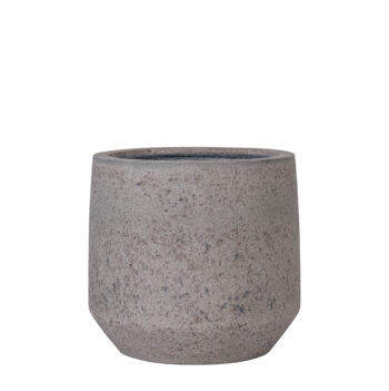 Pot cuve granite grège
