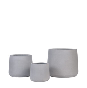 Pot cuve sandy gris
