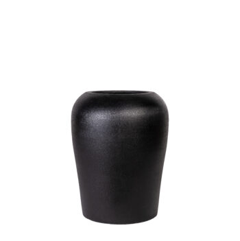 Pot jarre sandy noir