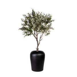 Pot jarre sandy noir
