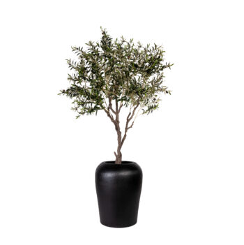 Pot jarre sandy noir