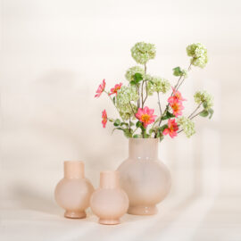 Vase Deborah Beige