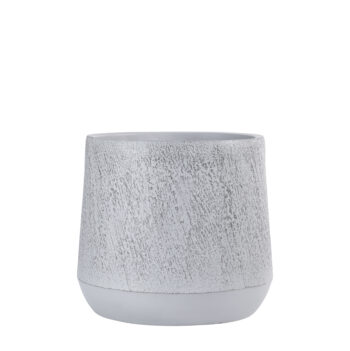 Pot Mica gris finition brute