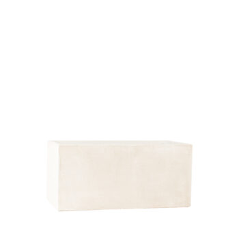 Jardinière antique bige finition brute