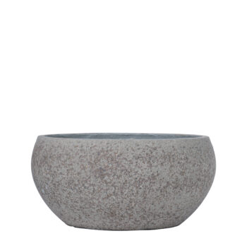 Pot plateau granite grège