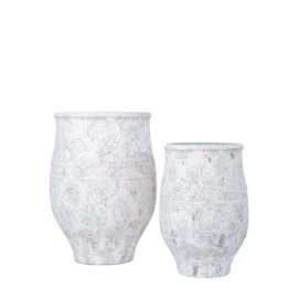 Pot Belly White antique