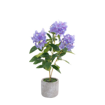 Snowball blue H 46cm