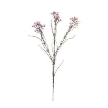 Wax flower pink L 78cm