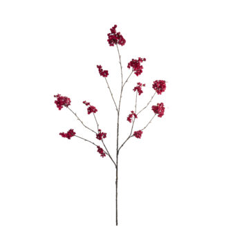 Cherry blossom dark red L 130cm