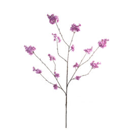 Cherry blossom autumn purple L 130cm