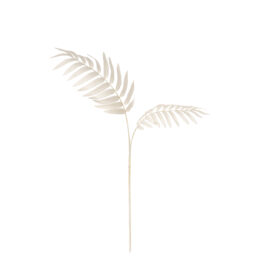 Palm fern beige L 82cm