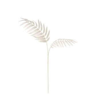 Palm fern beige L 82cm