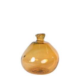 Vase Simplicity round miel H 32cm