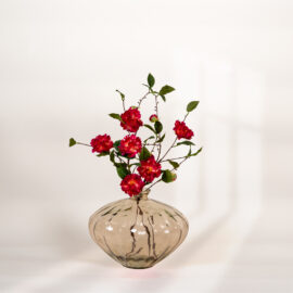 Vase Etnico Ambré H 28cm