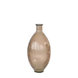 Vase Firenza élancé Ambré H 59cm