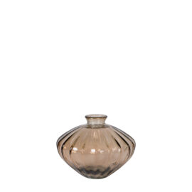 Vase Etnico ambré H 14cm