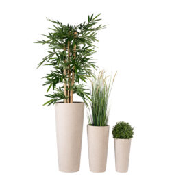 Pot élégant Miengto Beige