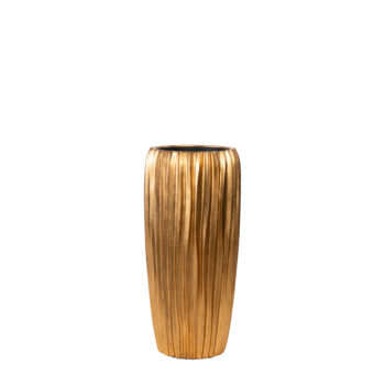 Pot élégant wavy gold