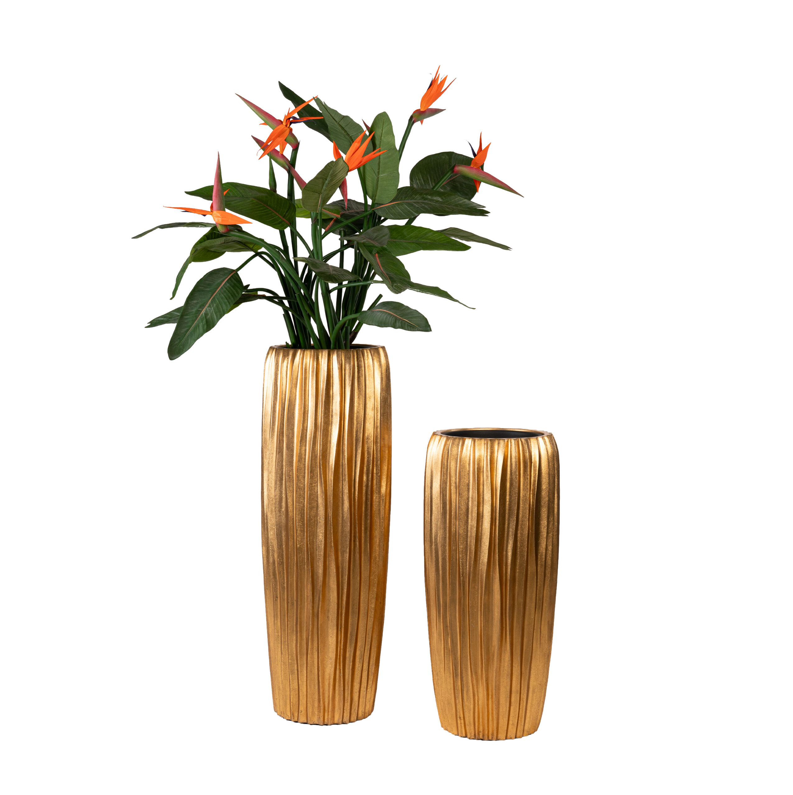 Pot élégant wavy gold Pot élégant wavy gold