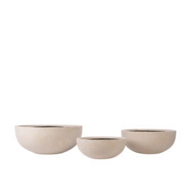 Pot plateau Miengto Beige