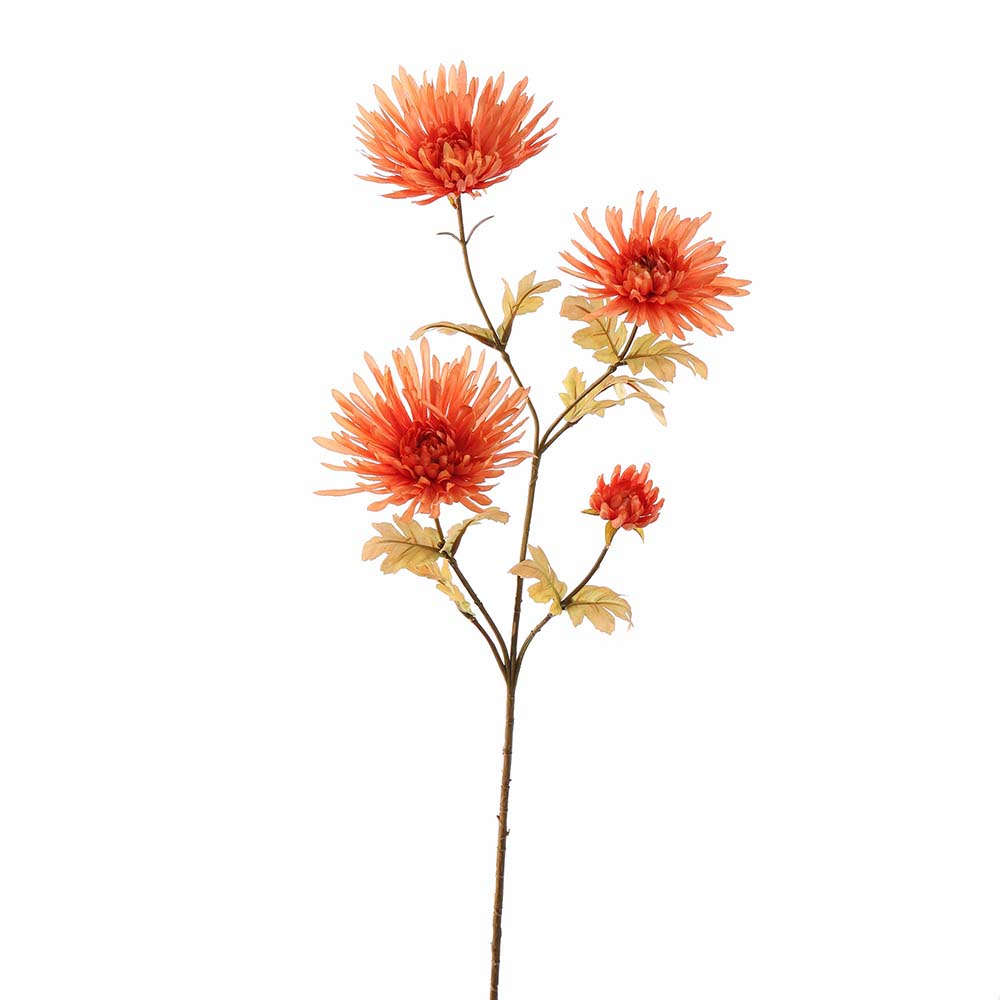 40510051 OR chrysanthème orange H 65cm