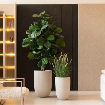 Ficus lyrata à larges feuilles H 180cm plante artificielle
