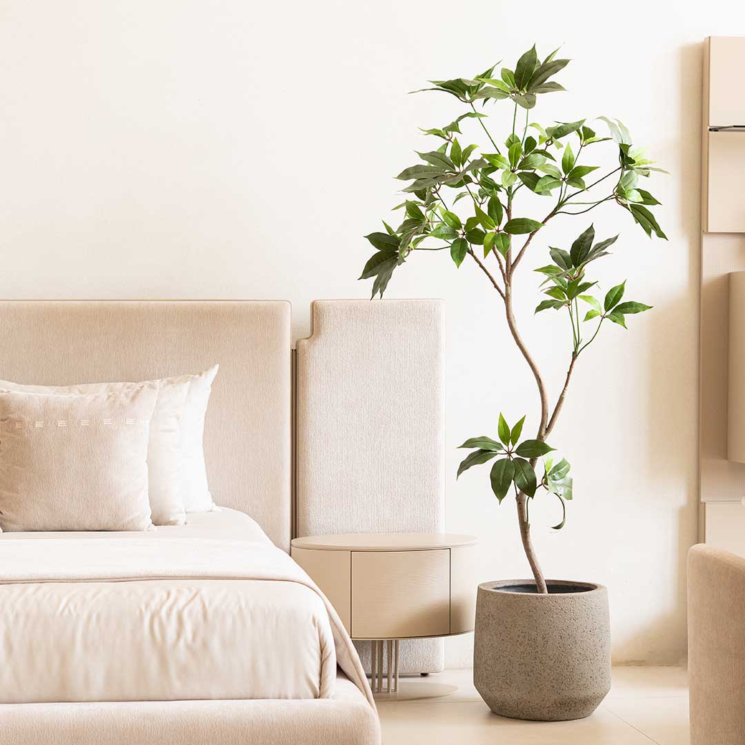 Schefflera élancé H 180 cm plante artificielle Schefflera élancé H 180 cm plante artificielle