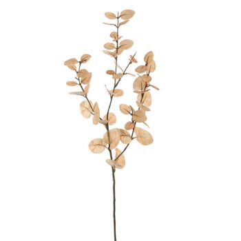 Eucalyptus beige 79 cm Fleur artificielle en soie