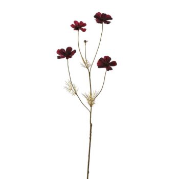 Cosmos Burgundy 72 cm Fleur artificielle en soie