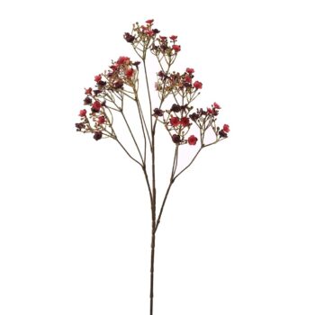 Gypsophile Burgundy L 70cm Fleur artificielle en soie