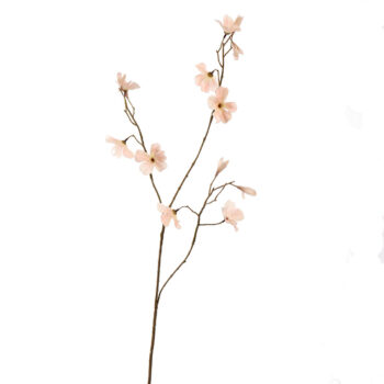Begonia beige L 76cm Fleur artificielle en soie