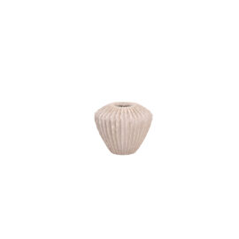 Pot Low Kaktia Beige pour plante d'intérieur