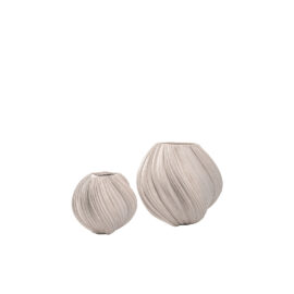 Pot Noho beige pour plante d'intérieur