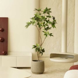 Schefflera élancé H 180 cm plante artificielle
