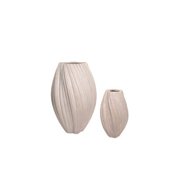 Pot Moya beige pour plante d'intérieur